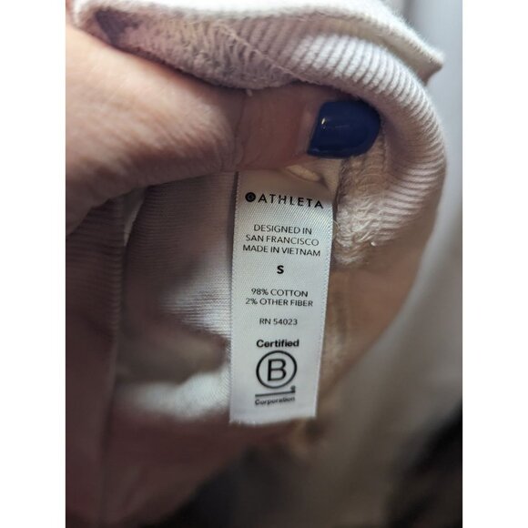 Athleta Women's Size Small Marble Tye Dye Long Sleeve Sweater - Picture 6 of 13